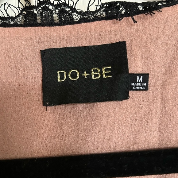 Do + Be black lace sleeveless wrap dress - Picture 8 of 11